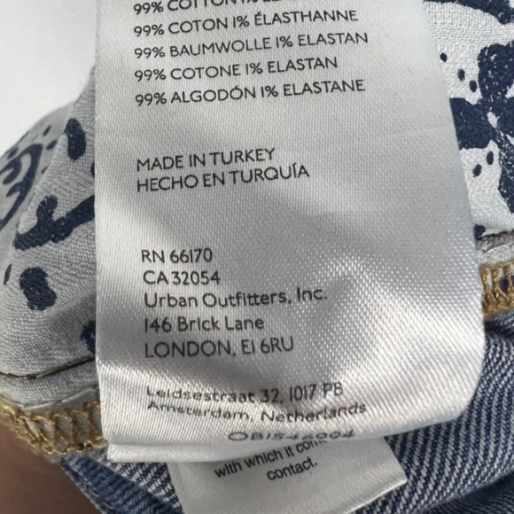 We The Free Camilla Overalls Slim Bootcut Denim Zip Front S - Picture 13 of 15